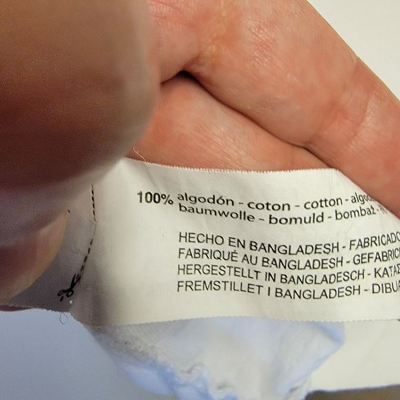 Zara loose fitting cropped tee 100% Cotton - Picture 3 of 4